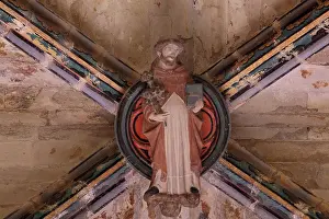 Merimee: Chapel ceiling, Cathedral of Saint Maurice de