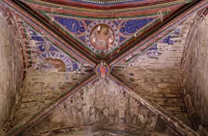 Merimee: Chapel ceiling, Cathedral of Saint Maurice de