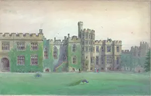 Quatremain: Chapel entrance, Warwick Castle