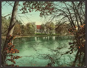 Vassar: The chapel from across the lake, Vassar College