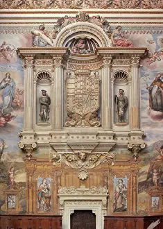 Geronimo: Side chapel, Monasterio de San Jeronimo, Granada