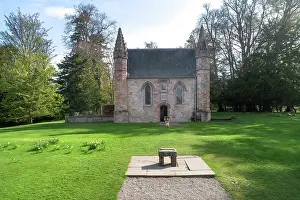 Moot: Chapel, Moot Hill, Scone Palace, Perthshire, Scotland