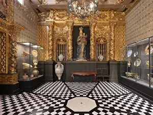 Museums: Chapel Room, Maricel Museum, Sitges, Catalonia, Spain