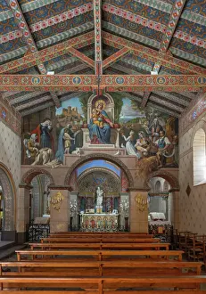 Chatillon: Chapel of Saint-Barthelemy, Chatillon, Beaujolais, France