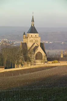 Ossuary: Chapel site at National Monument of the Marne
