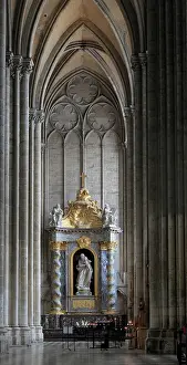 Duthoit: Chapel of St Joseph, Amiens Cathedral, Picardy, France