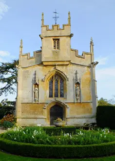Glos: Chapel at Sudeley Castle, near Winchcombe, Gloucestershire