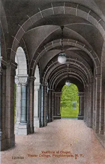 Colleges: The Chapel, Vassar College, Poughkeepsie, NY State, USA