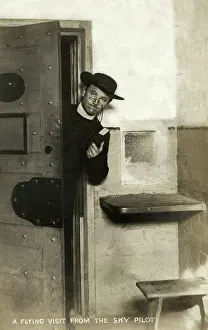 1594: Chaplain's visit, Wakefield Prison, West Yorkshire