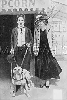 Ladyfriend: CHAPLIN/1920S POSTCARD