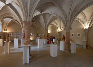 1239: Chapter house, Abbaye Saint-Philibert, Tournus, Burgundy