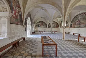 Arbrissel: Chapter House, Fontevraud Abbey, Loire Valley, France