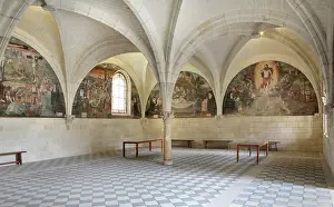 Arbrissel: Chapter House, Fontevraud Abbey, Loire Valley, France