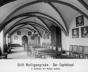 Cistercian: Chapter house in the Heiligengrabe Abbey, around the 1910s