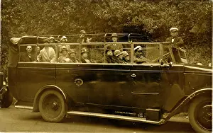 Charabanc: Charabanc Outing, Bournemouth, Dorset
