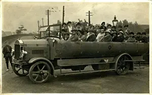 Charabanc: Charabanc Outing, Ramsbottom, Lancashire