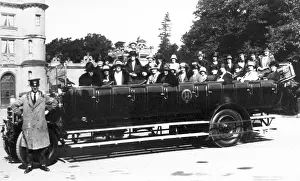 Wollaton: Charabanc at Wollaton Park, Nottingham