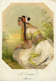 Satin: Character from Il Trovatore -- Azucena