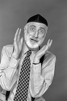 Yarmulke: Character Portrait Man Gray Beard