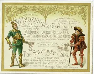 Cabs: Characters and adverts in Princess Ida programme