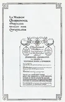 May25: Charbonnel and Walker chocolates advertisement