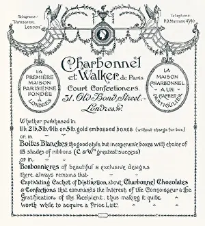 May25: Charbonnel and Walker chocolates advertisement