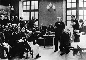 Neurology: Charcot Demonstrating Hysterical Case, 1887
