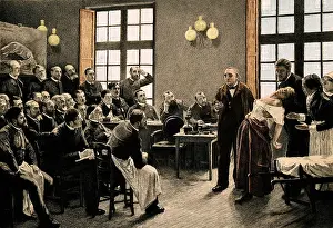 Neurology: Charcot Demonstrating Hysterical Case, 1887