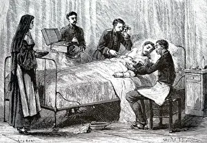 Wound: Chardin & Prayer's micro-telephone being used