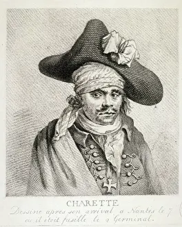 Royalist: Charette. Anonymous Engraving. Paris, Musee