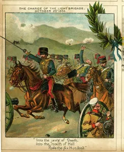 Quotation: Charge of the Light Brigade, 25 October 1854