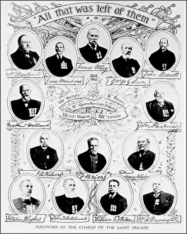 Charge of The Light Brigade survivors in 1912