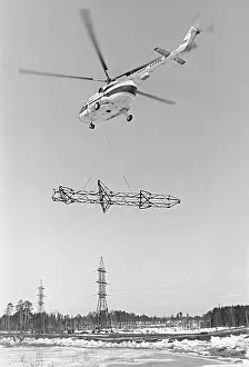Transports: Charge transportation by helicopter, 1978