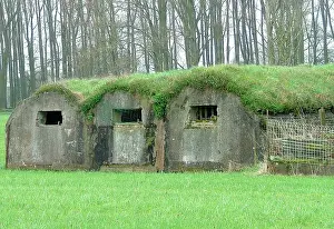 Ploegsteert: Charing Cross Dressing Station bunkers, Ploegsteert