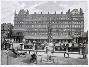 Hansom: Charing Cross, London 1896