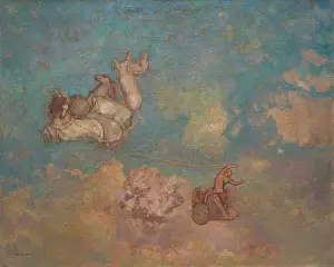 Odilon: The Chariot of Apollo, by Odilon Redon, 1905-16