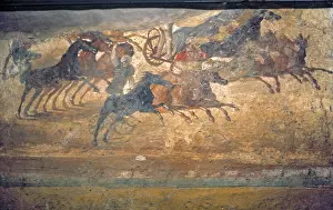 Pompei: Chariot Race Mural Pompeii