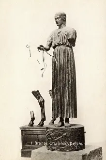 Charioteer: The Charioteer - Classical Greek art - Delphi
