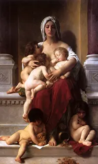 Feeds: Charity, by Bouguereau