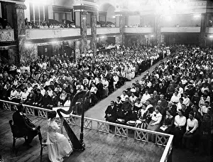 Harp: Charity concert, 1918