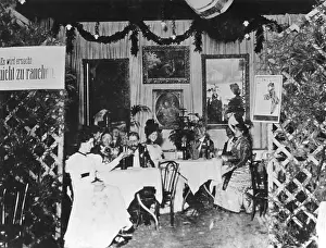 Prohibited: Charity event in Munich, 1890