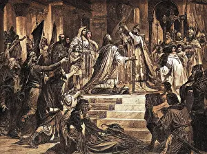 Initiating: CHARLEMAGNE CROWNED
