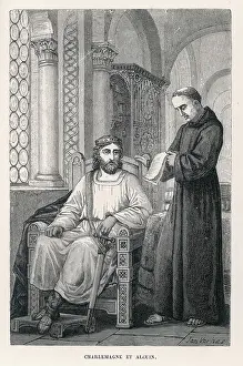 Alcuin: Charlemagne, King and Emperor, with Alcuin