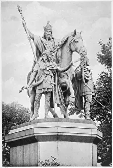 Douglas Mccarthy: CHARLEMAGNE STATUE