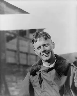 Firsts: Charles A. Lindbergh at Curtiss Field, Long