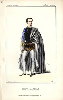 Fechter: Charles Albert Fechter in the role of Boccace