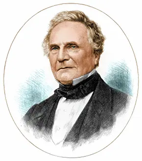 Colorization: Charles Babbage, English Computer Scientist