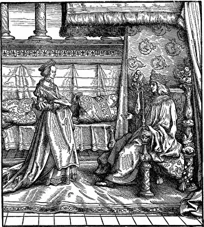 Burgkmair: Charles the Bold, 10.11.1433 - 5.1.1477, Duke