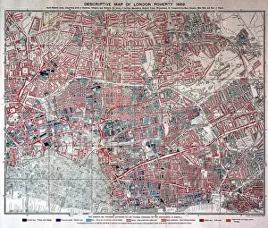 Statistics: Charles Booth, London Poverty Map, 1889