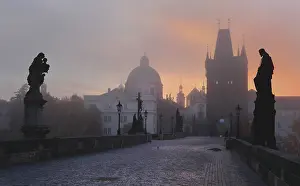 Moldau: Charles Bridge, Prague, Czech Republic